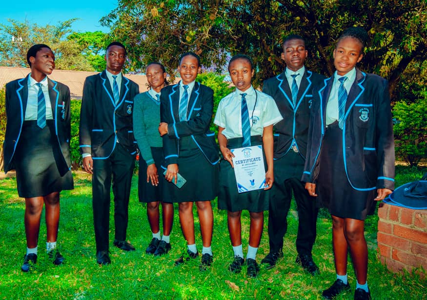 MFM Academy — Learners together in their school uniforms