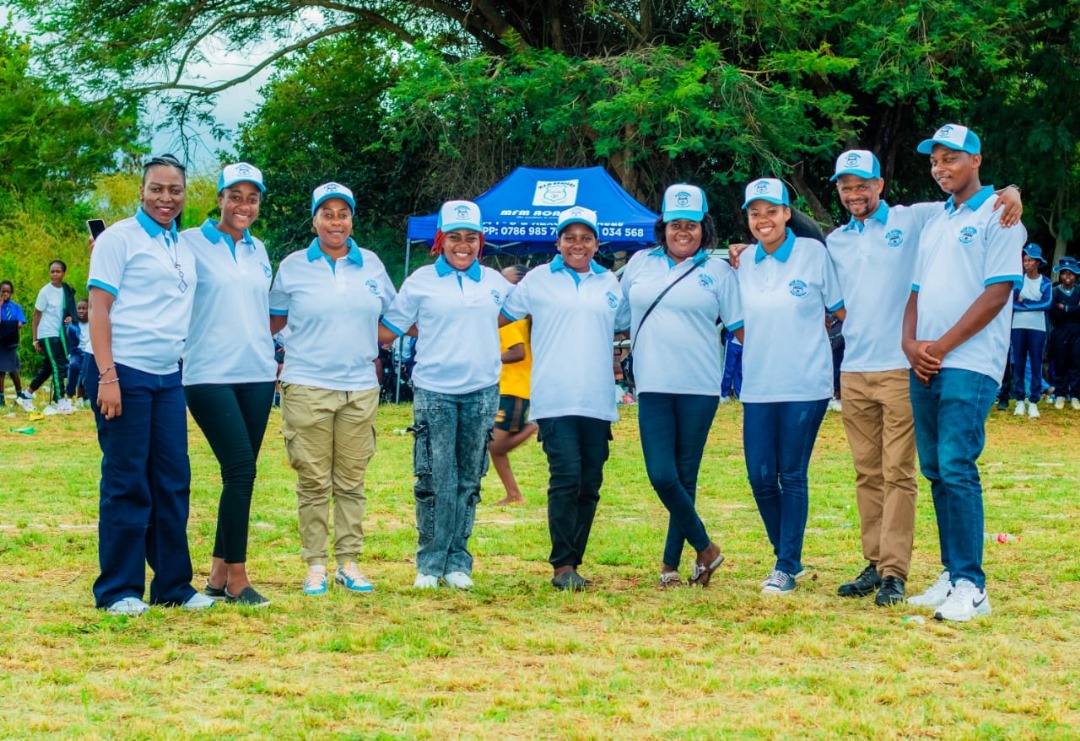 MFM Academy staff team at sports day